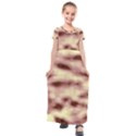 Pink  Waves Flow Series 10 Kids  Short Sleeve Maxi Dress View1