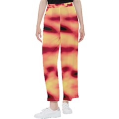 Red Waves Flow Series 4 Women s Pants 