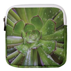 The Heart Of The Green Sun Mini Square Pouch by DimitriosArt