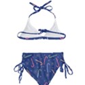 Christmas Candy Canes Kids  Classic Bikini Set View2