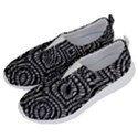 Black And White Abstract Tribal Print No Lace Lightweight Shoes View2