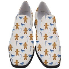 Gingerbread Man And Candy Women Slip On Heel Loafers by SychEva