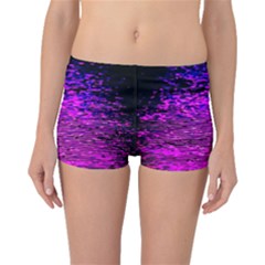 Magenta Waves Flow Series 1 Boyleg Bikini Bottoms by DimitriosArt