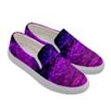 Magenta Waves Flow Series 1 Women s Canvas Slip Ons View3