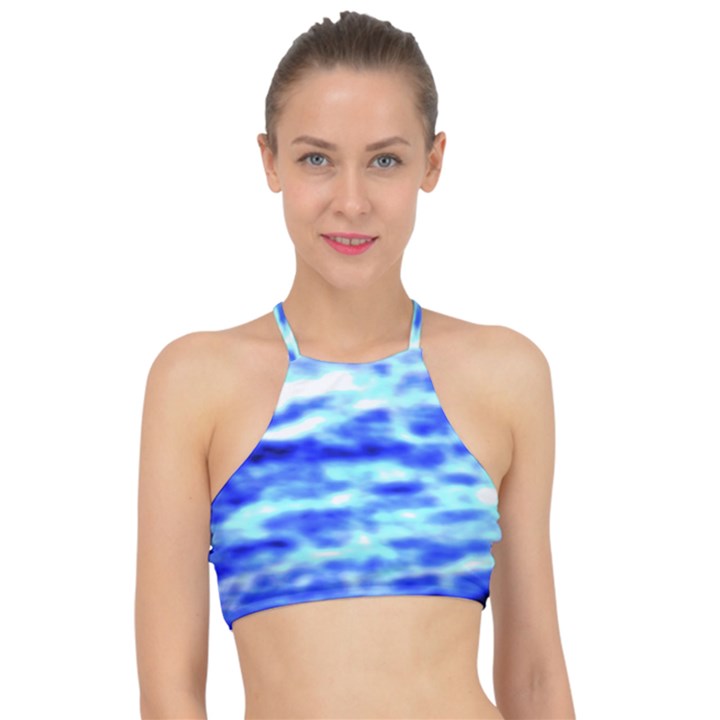 Blue Waves Flow Series 5 Racer Front Bikini Top