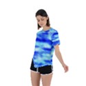 Blue Waves Flow Series 5 Asymmetrical Short Sleeve Sports Tee View2