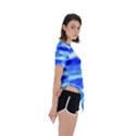 Blue Waves Flow Series 5 Asymmetrical Short Sleeve Sports Tee View3