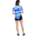 Blue Waves Flow Series 5 Asymmetrical Short Sleeve Sports Tee View4