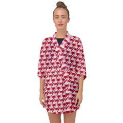 Digitalart Half Sleeve Chiffon Kimono