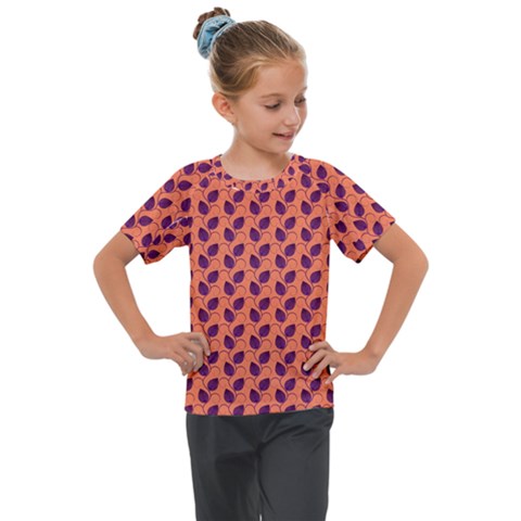 Leafs Kids  Mesh Piece Tee by Sparkle