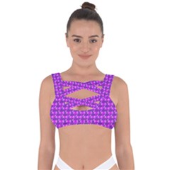 Digital Illusion Bandaged Up Bikini Top by Sparkle