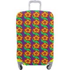 Floral Luggage Cover (large) by Sparkle