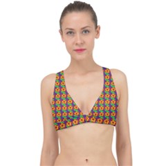 Floral Classic Banded Bikini Top by Sparkle