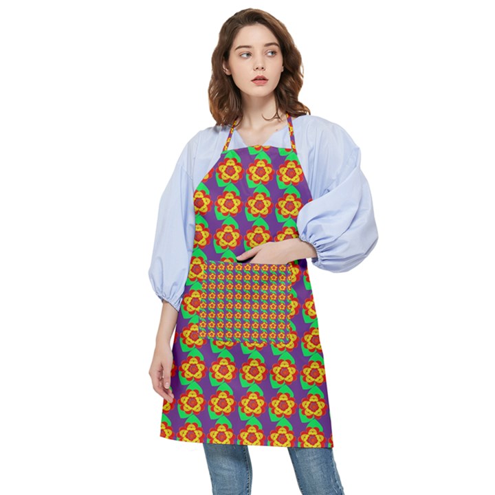 Floral Pocket Apron