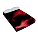 Red Waves Flow Series 5 Fitted Sheet (Full/ Double Size) View2