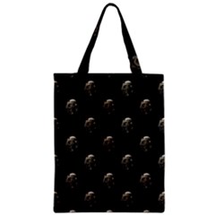 Creepy Head Sculpture With Respirator Motif Pattern Zipper Classic Tote Bag by dflcprintsclothing