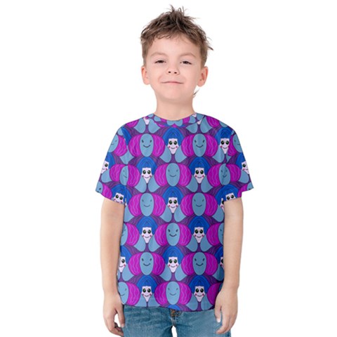 Abstract Kids  Cotton Tee by SychEva