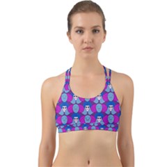 Abstract Back Web Sports Bra by SychEva