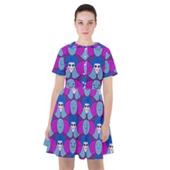 Abstract Sailor Dress by SychEva