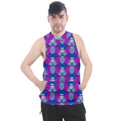 Abstract Men s Sleeveless Hoodie by SychEva