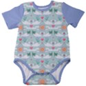 Sunny day swans Baby Short Sleeve Onesie Bodysuit View1