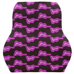 Abstract Waves Car Seat Back Cushion  by SychEva