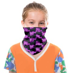 Abstract Waves Face Covering Bandana (kids) by SychEva