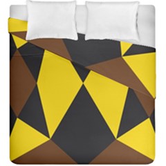 Abstract Pattern Geometric Backgrounds   Duvet Cover Double Side (king Size) by Eskimos