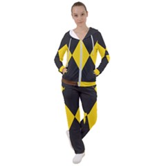 Abstract Pattern Geometric Backgrounds   Women s Tracksuit by Eskimos