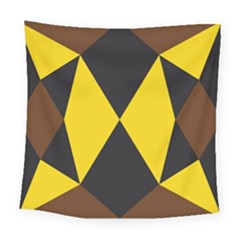 Abstract Pattern Geometric Backgrounds   Square Tapestry (large) by Eskimos