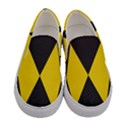 Abstract pattern geometric backgrounds   Women s Canvas Slip Ons View1