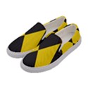 Abstract pattern geometric backgrounds   Women s Canvas Slip Ons View2