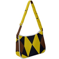 Abstract Pattern Geometric Backgrounds   Zip Up Shoulder Bag by Eskimos