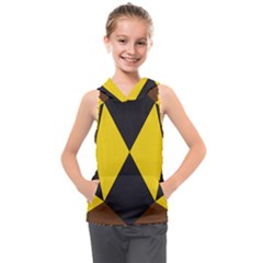 Abstract Pattern Geometric Backgrounds   Kids  Sleeveless Hoodie by Eskimos