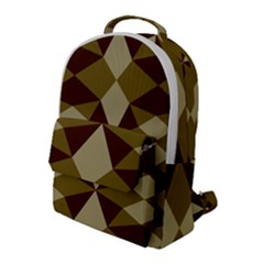 Abstract Pattern Geometric Backgrounds   Flap Pocket Backpack (large) by Eskimos