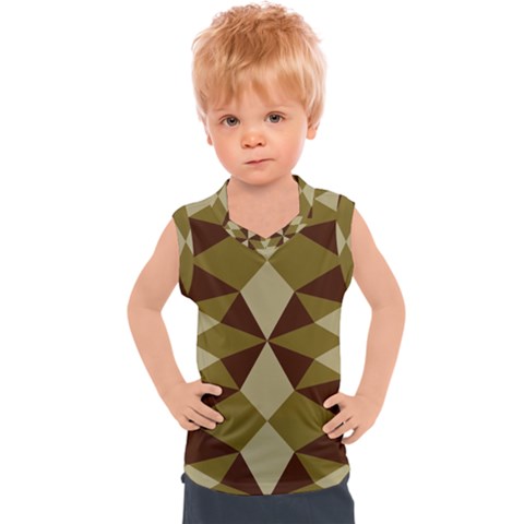 Abstract Pattern Geometric Backgrounds   Kids  Sport Tank Top by Eskimos