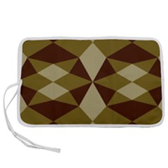 Abstract Pattern Geometric Backgrounds   Pen Storage Case (l) by Eskimos