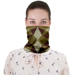 Abstract Pattern Geometric Backgrounds   Face Covering Bandana (adult) by Eskimos