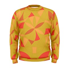 Abstract Pattern Geometric Backgrounds   Men s Sweatshirt by Eskimos