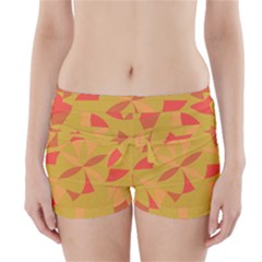 Abstract Pattern Geometric Backgrounds   Boyleg Bikini Wrap Bottoms