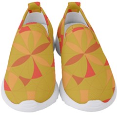 Abstract Pattern Geometric Backgrounds   Kids  Slip On Sneakers by Eskimos