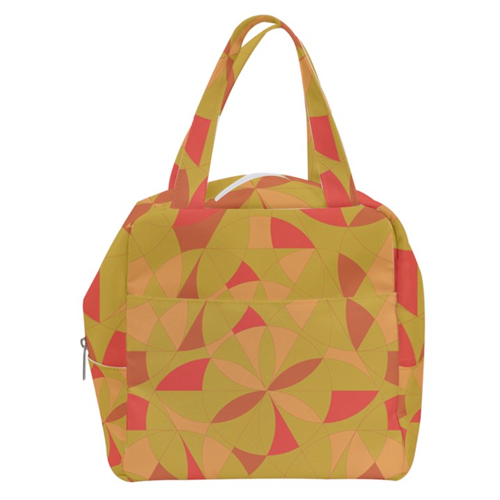 Abstract pattern geometric backgrounds   Boxy Hand Bag