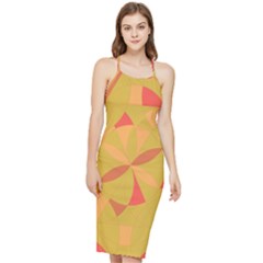 Abstract Pattern Geometric Backgrounds   Bodycon Cross Back Summer Dress by Eskimos