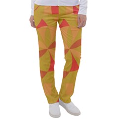 Abstract Pattern Geometric Backgrounds   Women s Casual Pants by Eskimos