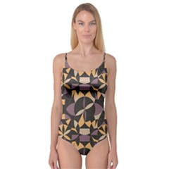 Abstract Pattern Geometric Backgrounds   Camisole Leotard  by Eskimos