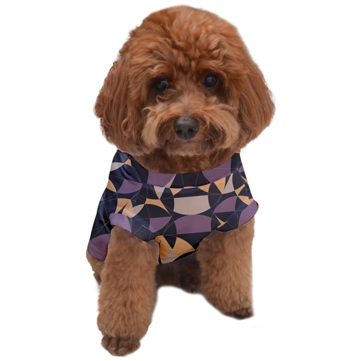 Abstract pattern geometric backgrounds   Dog T-Shirt