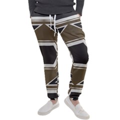 Abstract Pattern Geometric Backgrounds   Men s Jogger Sweatpants by Eskimos