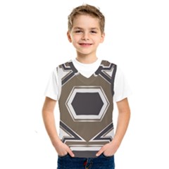 Abstract Pattern Geometric Backgrounds   Kids  Basketball Tank Top by Eskimos