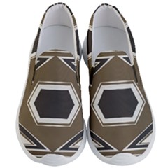 Abstract Pattern Geometric Backgrounds   Men s Lightweight Slip Ons by Eskimos