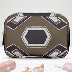 Abstract Pattern Geometric Backgrounds   Make Up Pouch (small) by Eskimos